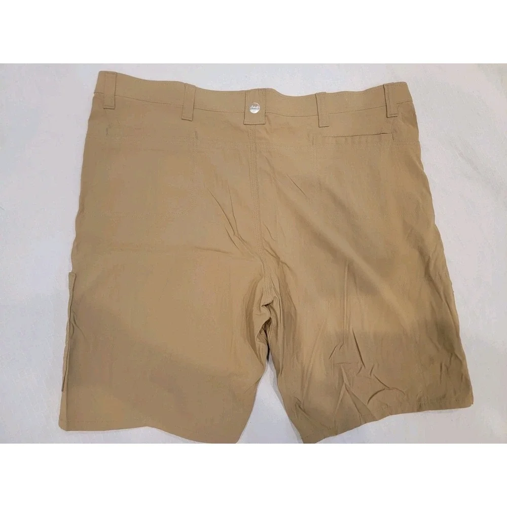 Wrangler‎ Outdoor Performance Shorts 46 Brown Stretch Cargo Hiking Utility